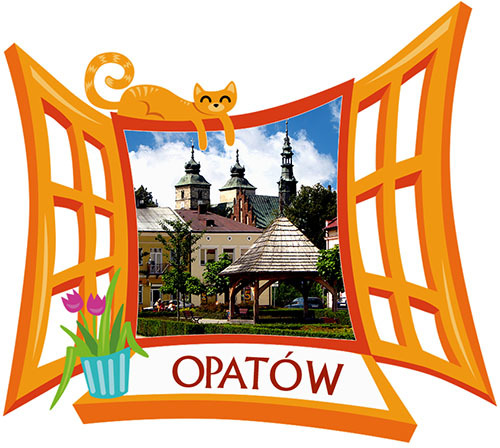 Polyresinowy magnes Okno Opatów