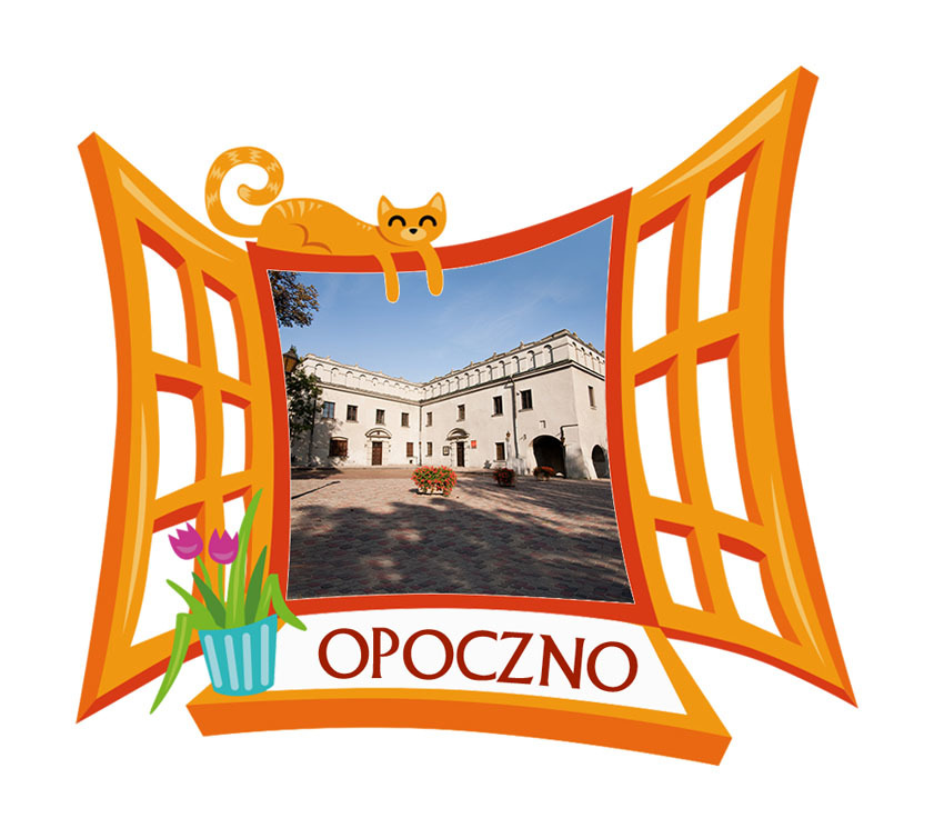 Polyresinowy magnes Okno Opoczno