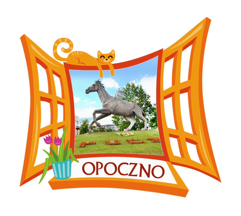 Polyresinowy magnes Okno Opoczno