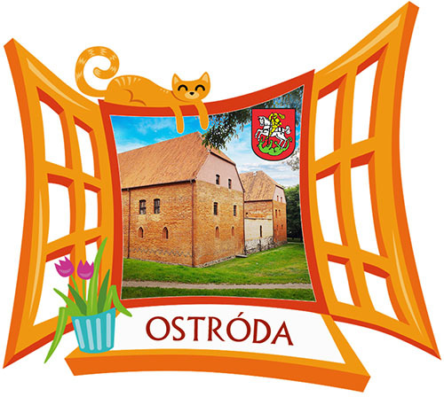 Polyresinowy magnes Okno Ostróda
