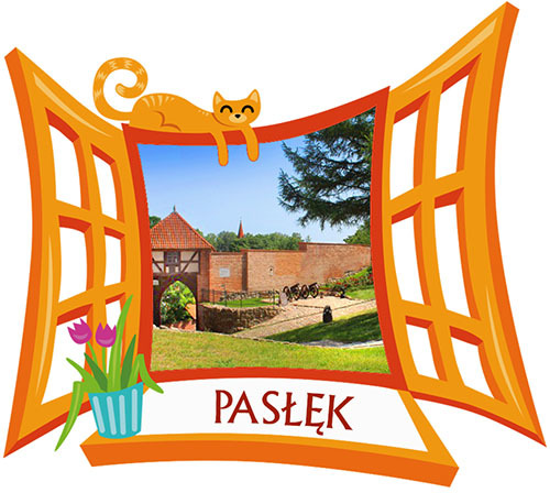 Polyresinowy magnes Okno Pasłęk