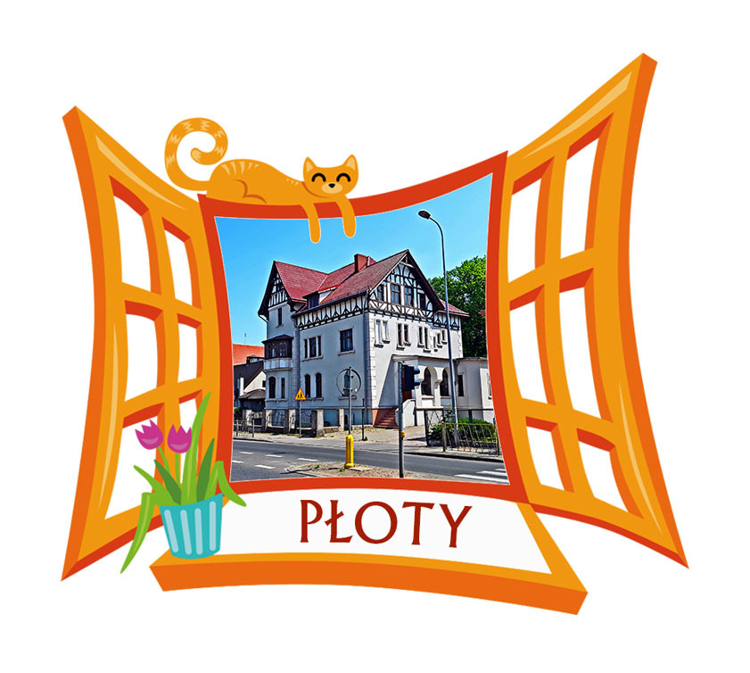 Polyresinowy magnes Okno Płoty
