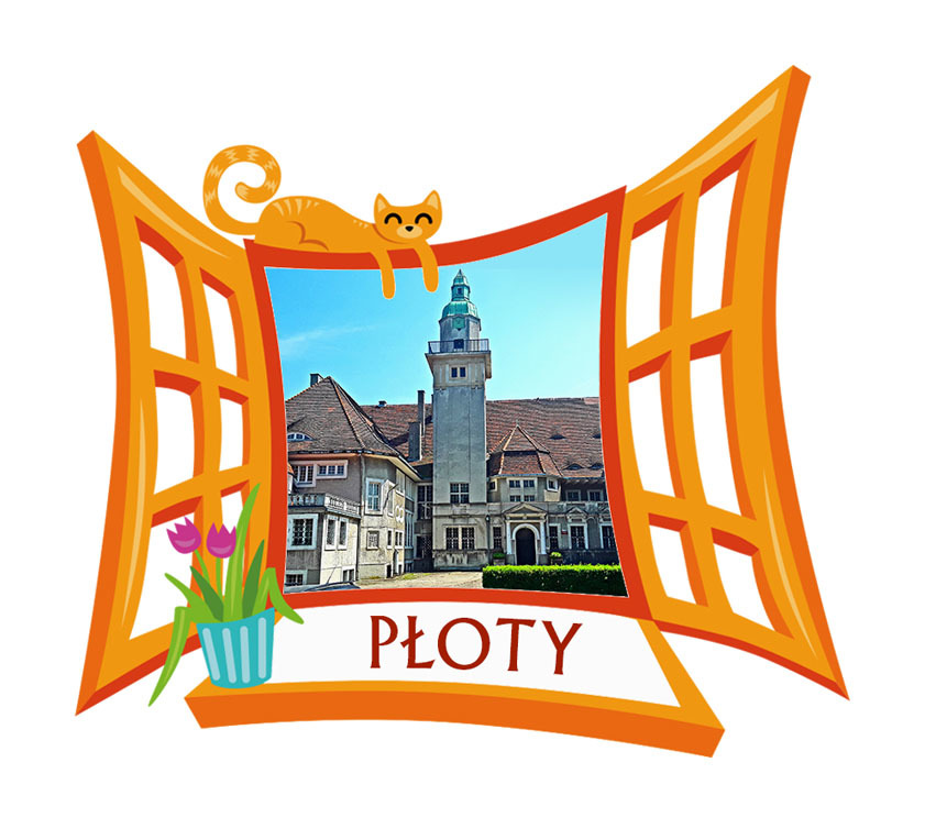 Polyresinowy magnes Okno Płoty