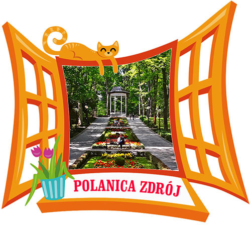 Polyresinowy magnes Okno Polanica-Zdrój