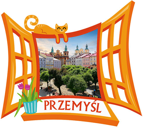 Polyresinowy magnes Okno Przemyśl