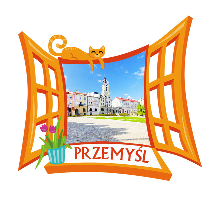 Polyresinowy magnes Okno Przemyśl