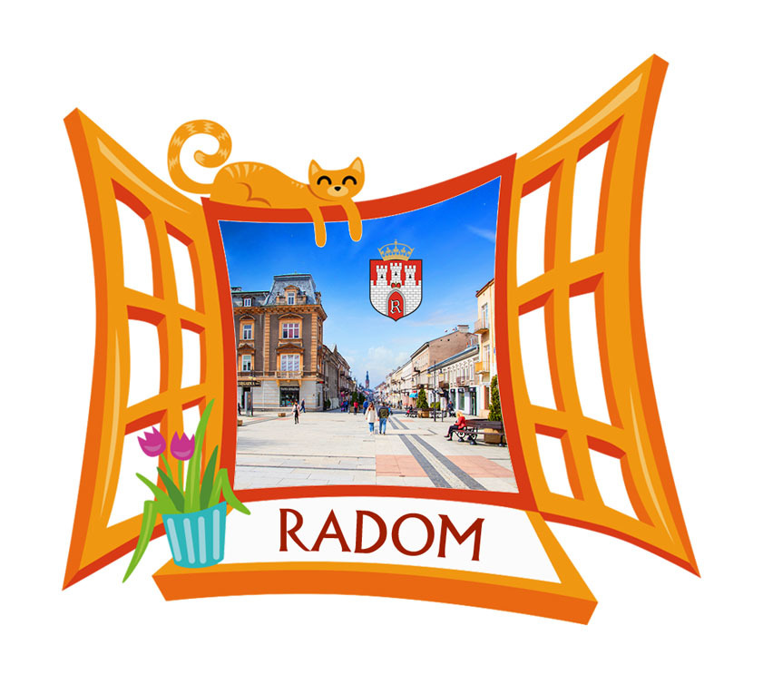 Polyresinowy magnes Okno Radom