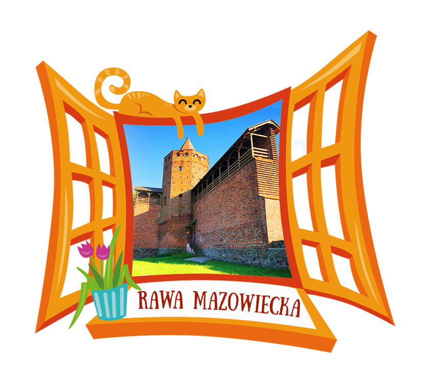 Polyresinowy magnes Okno Rawa Mazowiecka