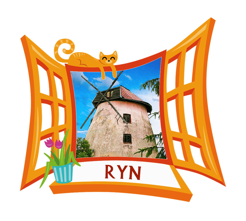 Polyresinowy magnes Okno Ryn