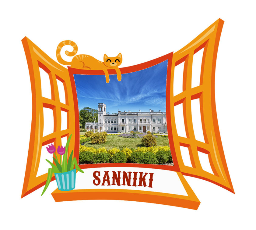 Polyresinowy magnes Okno Sanniki