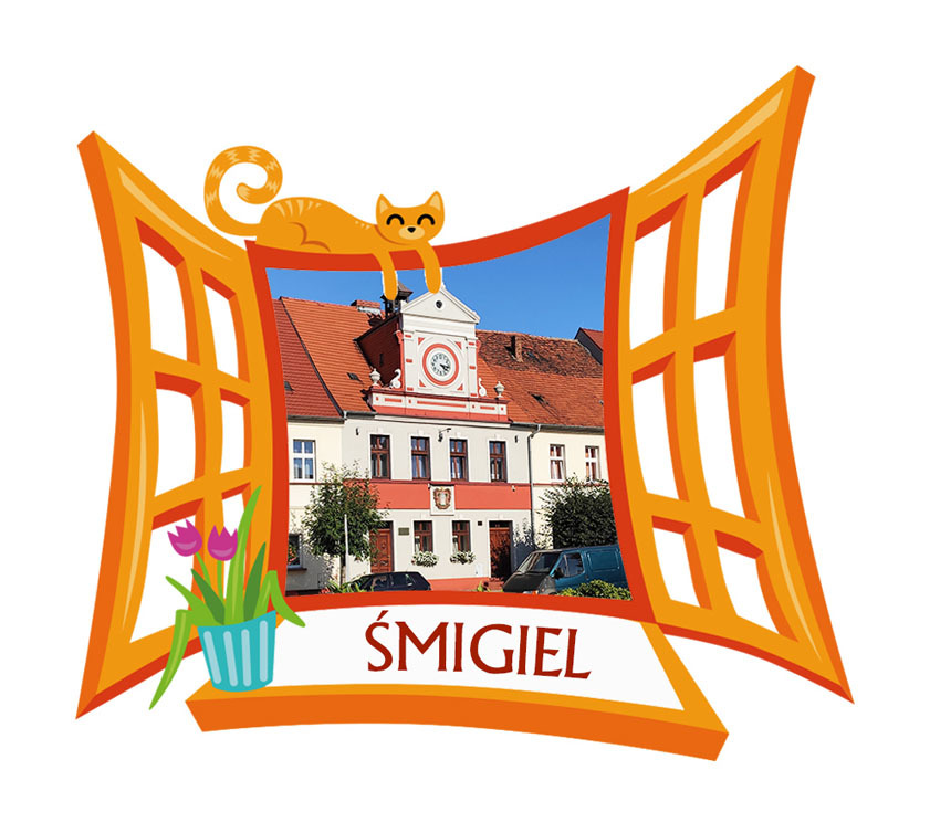 Polyresinowy magnes Okno Śmigiel