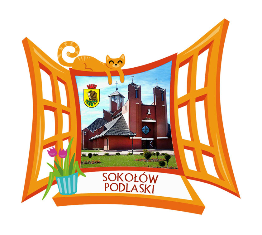 Polyresinowy magnes Okno Sokołów Podlaski