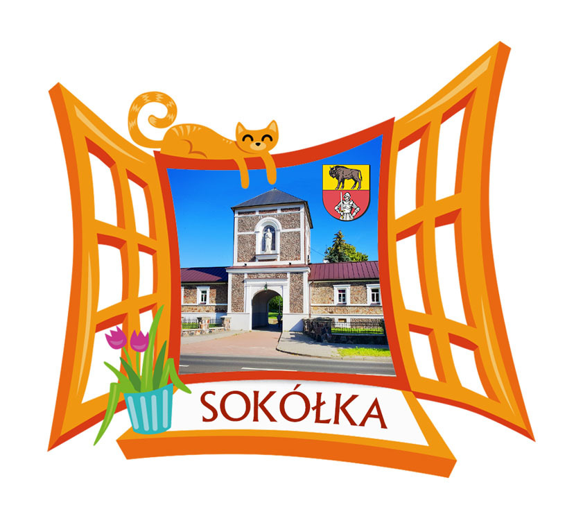 Polyresinowy magnes Okno Sokółka