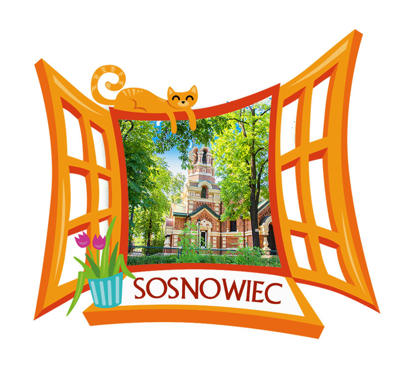 Polyresinowy magnes Okno Sosnowiec