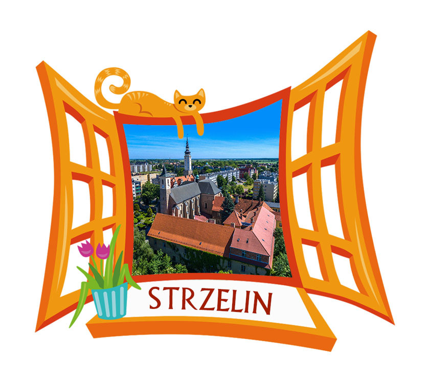 Polyresinowy magnes Okno Strzelin
