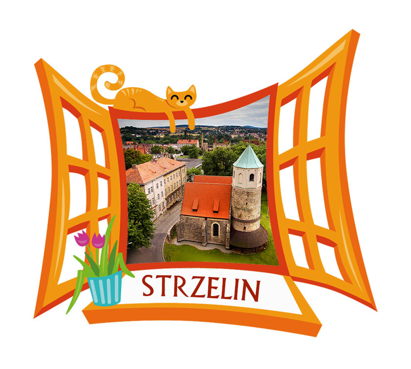 Polyresinowy magnes Okno Strzelin