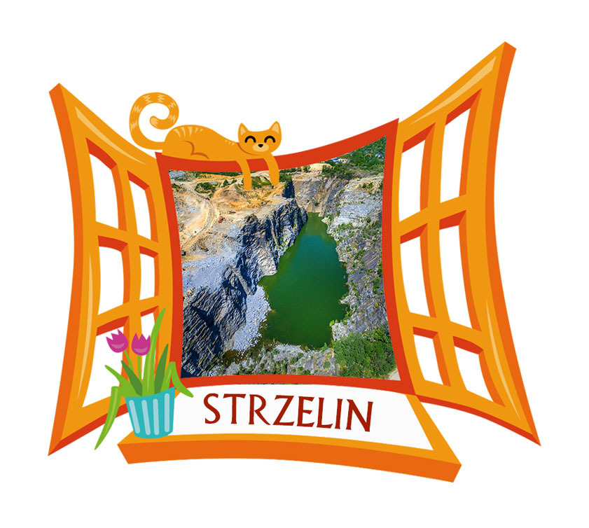 Polyresinowy magnes Okno Strzelin