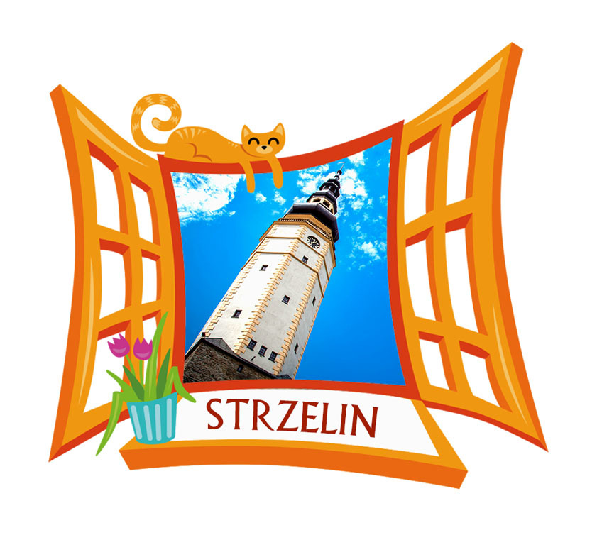 Polyresinowy magnes Okno Strzelin