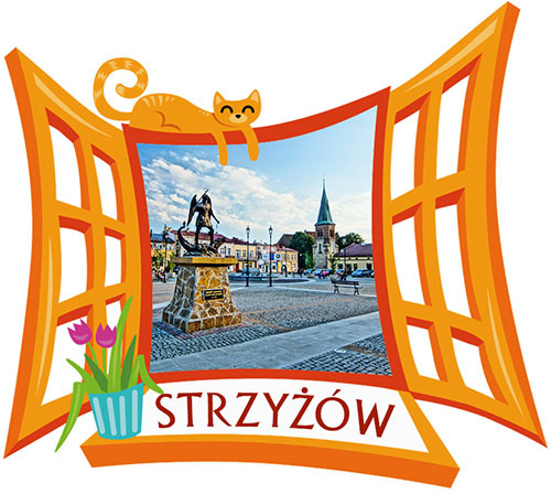 Polyresinowy magnes Okno Strzyżów