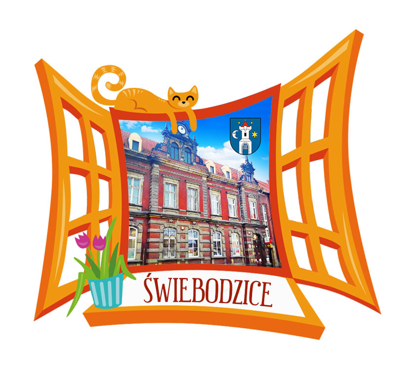 Polyresinowy magnes Okno Świebodzice