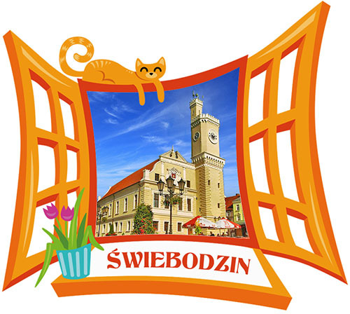Polyresinowy magnes Okno Świebodzin