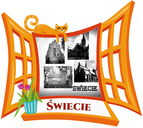 Polyresinowy magnes Okno Świecie