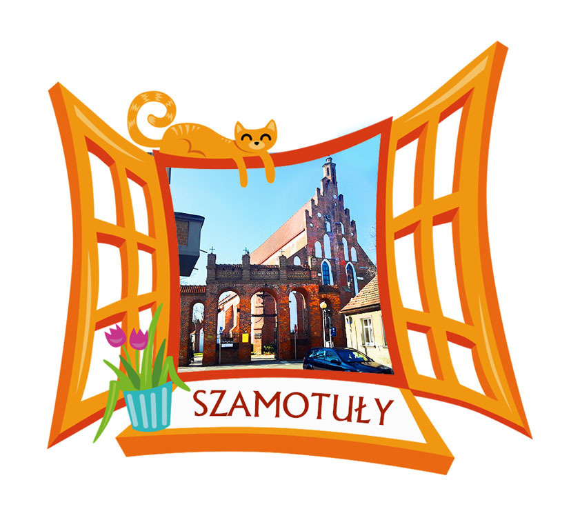Polyresinowy magnes Okno Szamotuły