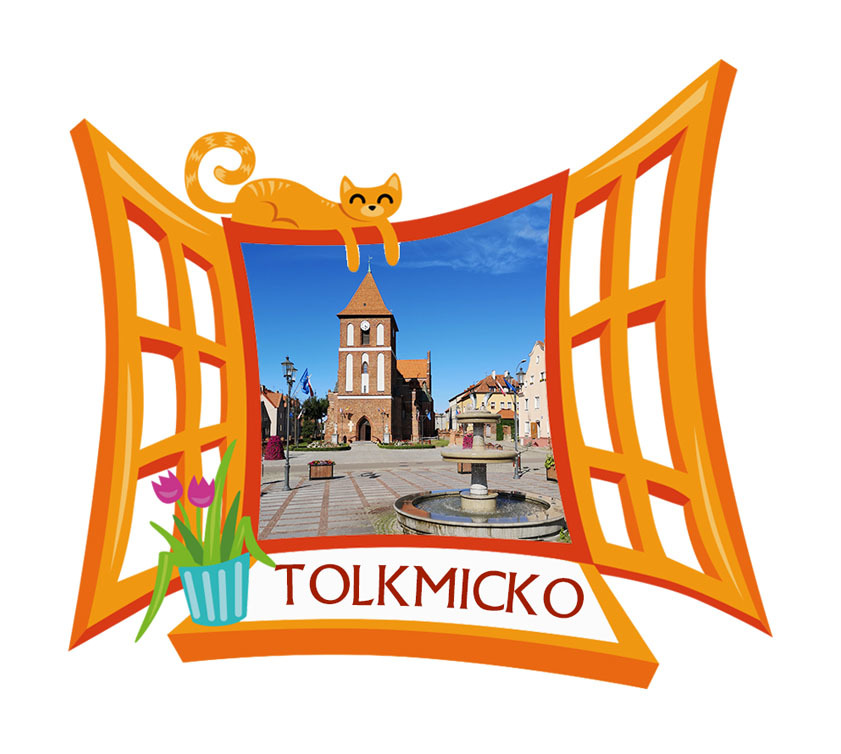 Polyresinowy magnes Okno Tolkmicko