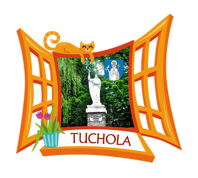 Polyresinowy magnes Okno Tuchola