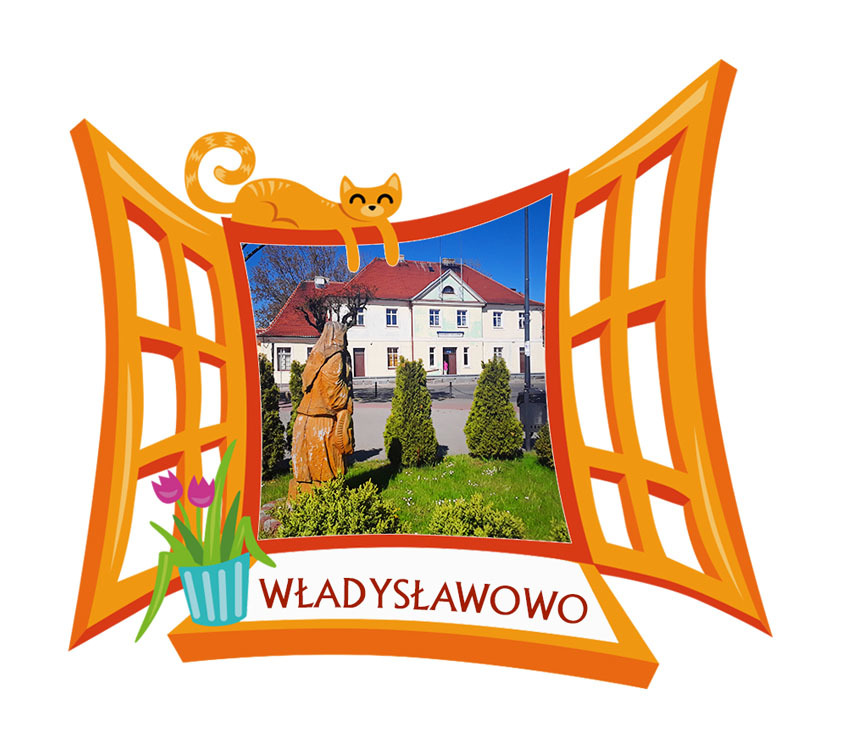 Polyresinowy magnes Okno Władysławowo