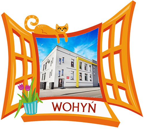 Polyresinowy magnes Okno Wohyń