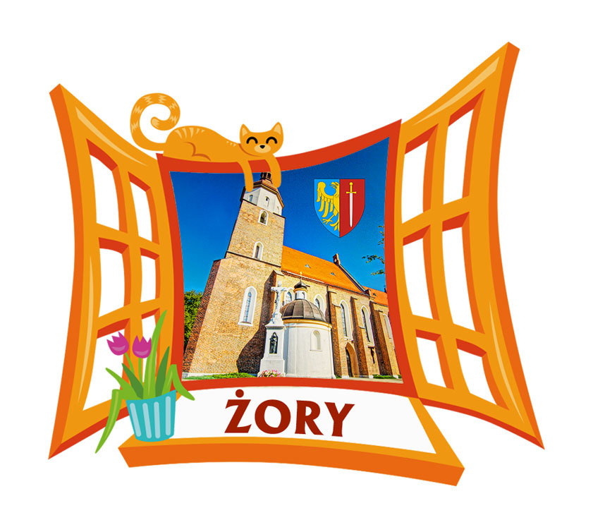Polyresinowy magnes Okno Żory