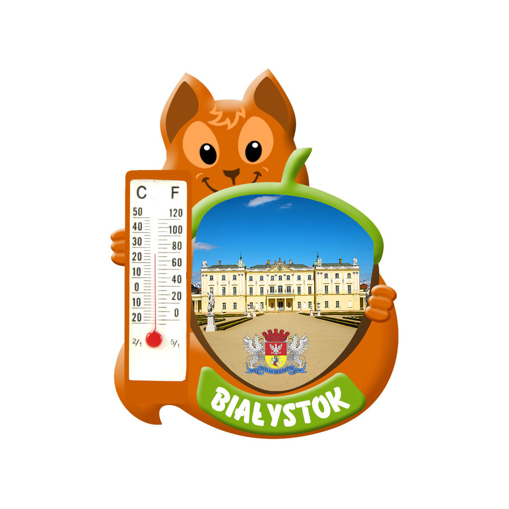 Polyresinowy magnes wiewiórka Białystok