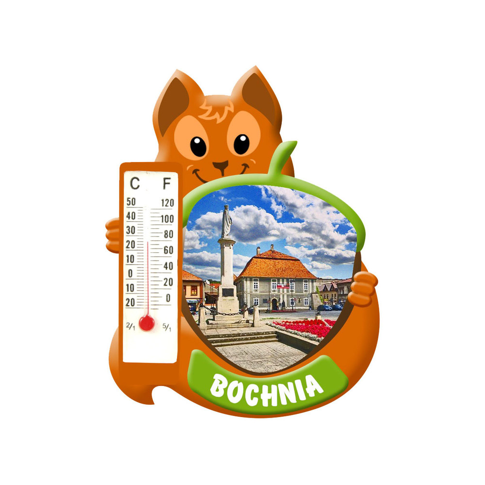 Polyresinowy magnes wiewiórka Bochnia