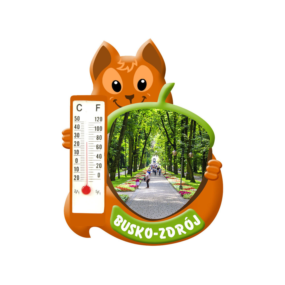 Polyresinowy magnes wiewiórka Busko-Zdrój