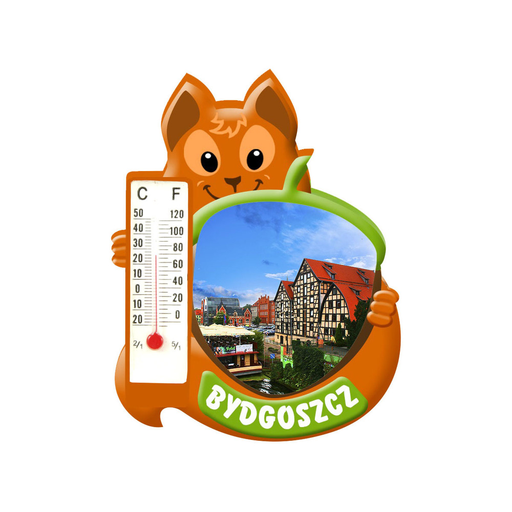 Polyresinowy magnes wiewiórka Bydgoszcz