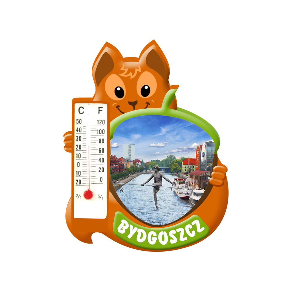 Polyresinowy magnes wiewiórka Bydgoszcz