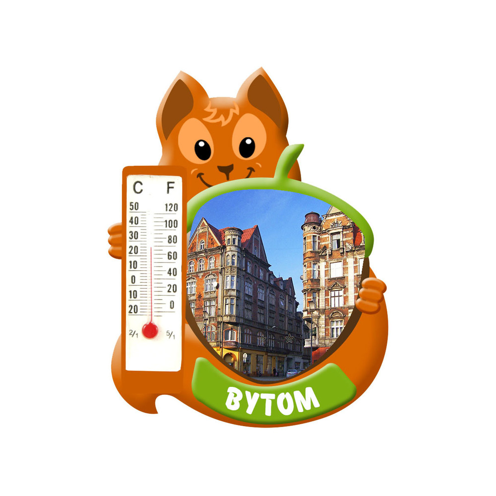 Polyresinowy magnes wiewiórka Bytom