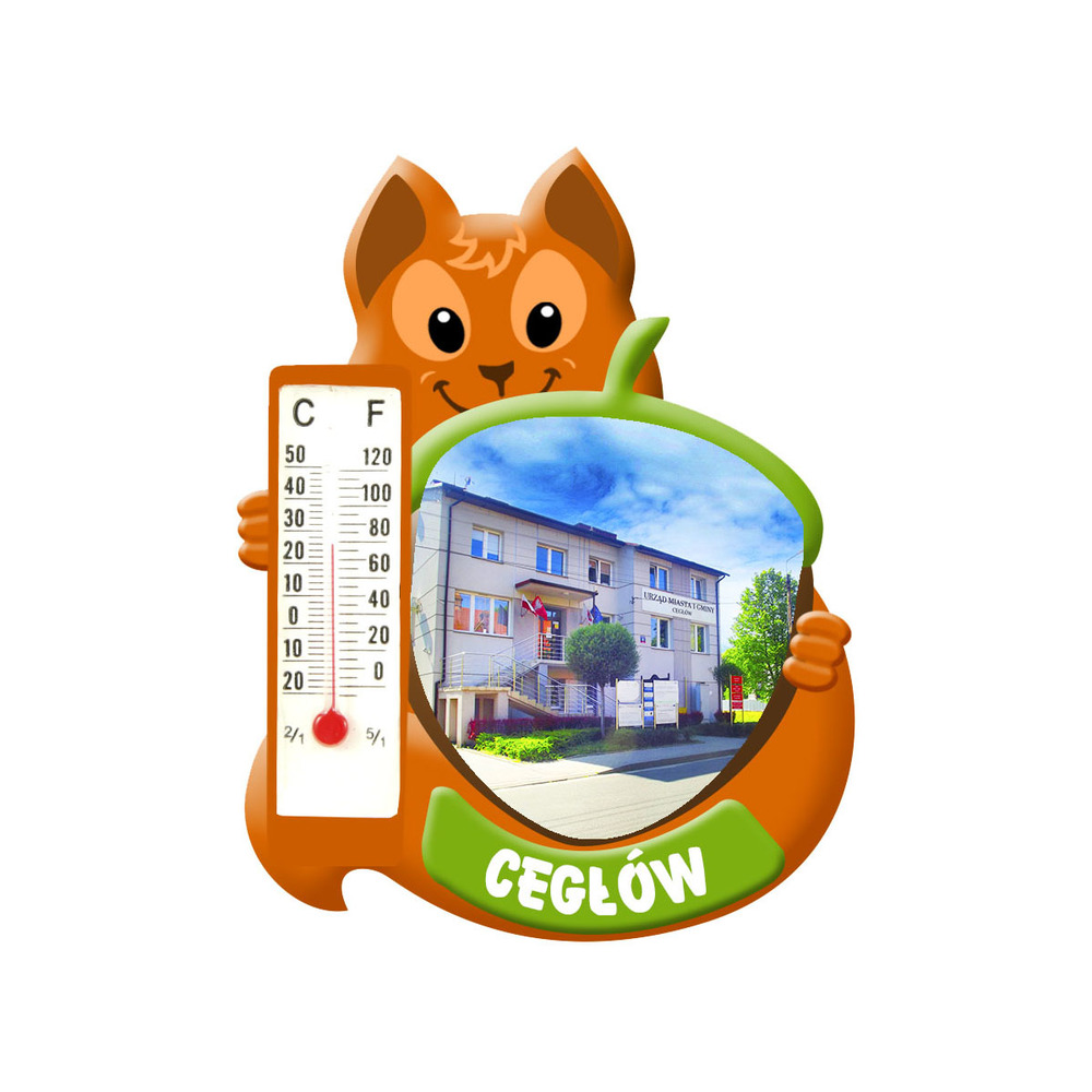 Polyresinowy magnes wiewiórka Cegłów
