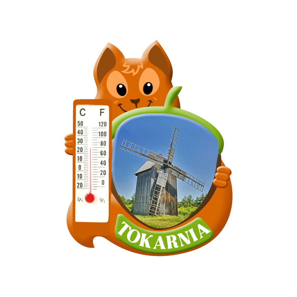 Polyresinowy magnes wiewiórka Chęciny