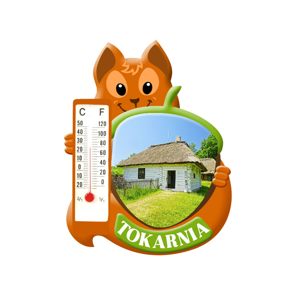 Polyresinowy magnes wiewiórka Chęciny