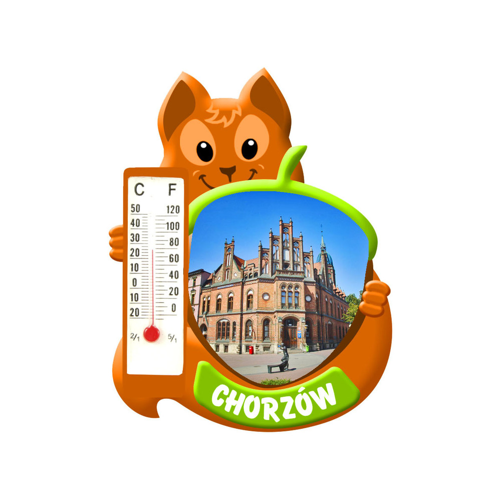 Polyresinowy magnes wiewiórka Chorzów