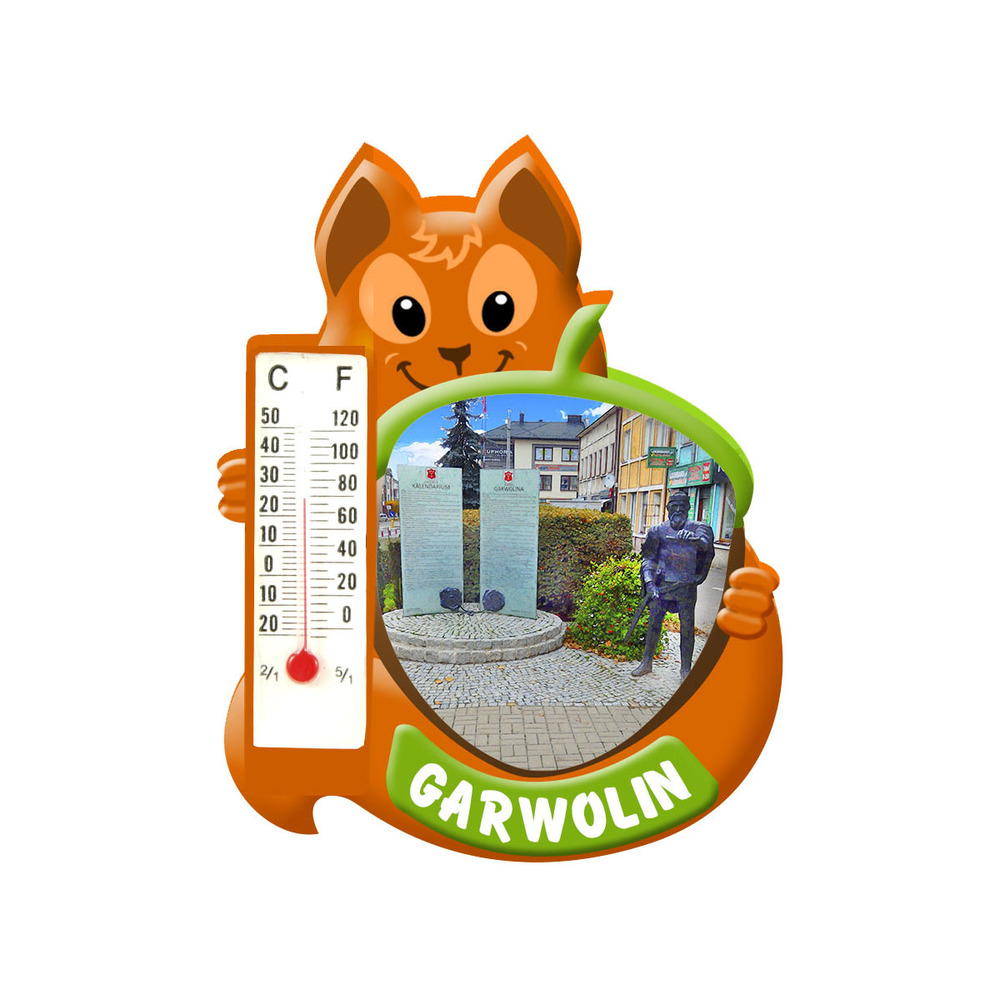 Polyresinowy magnes wiewiórka Garwolin