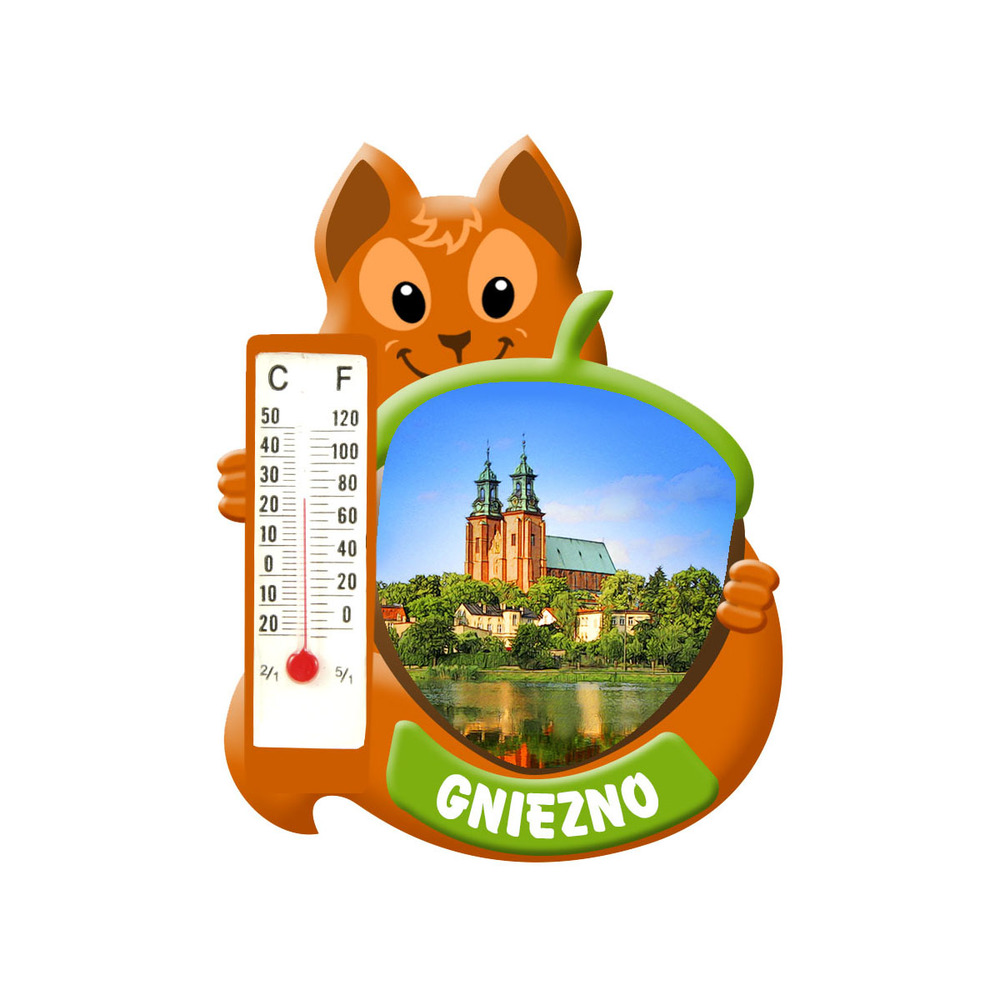Polyresinowy magnes wiewiórka Gniezno