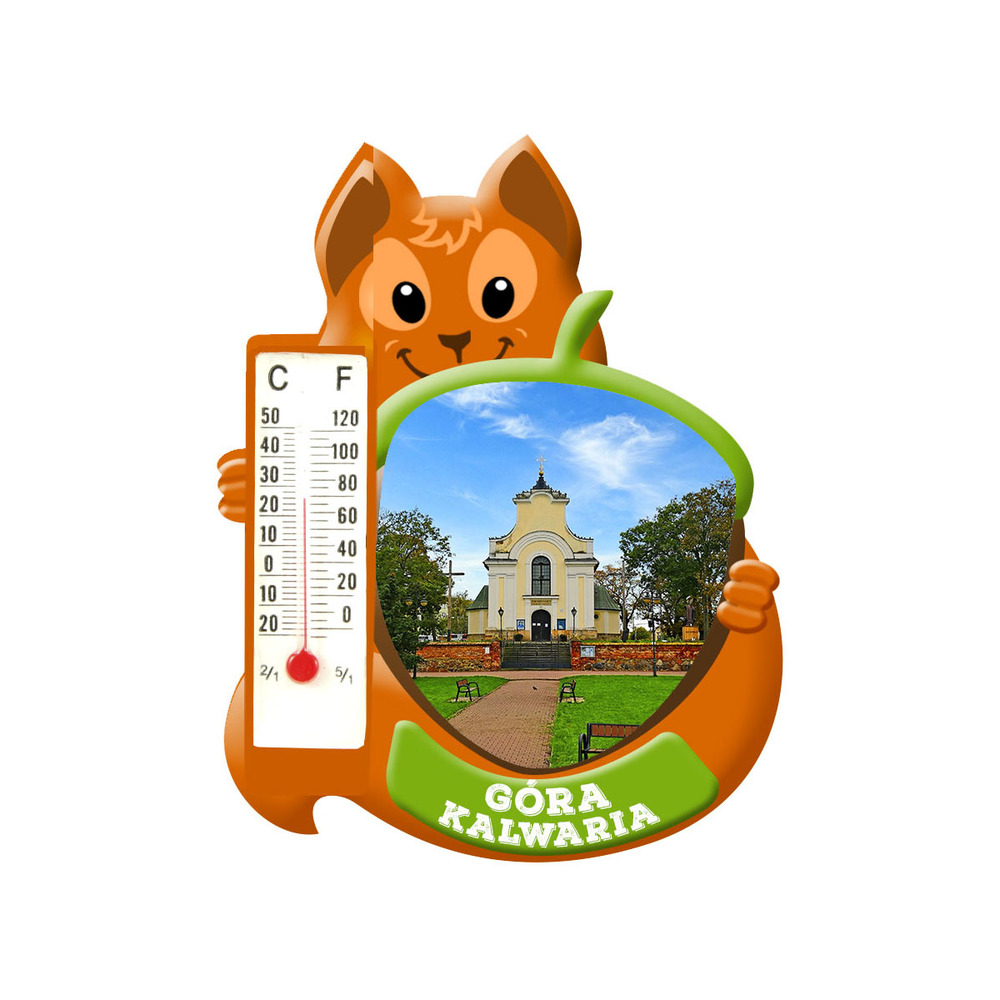 Polyresinowy magnes wiewiórka Góra Kalwaria