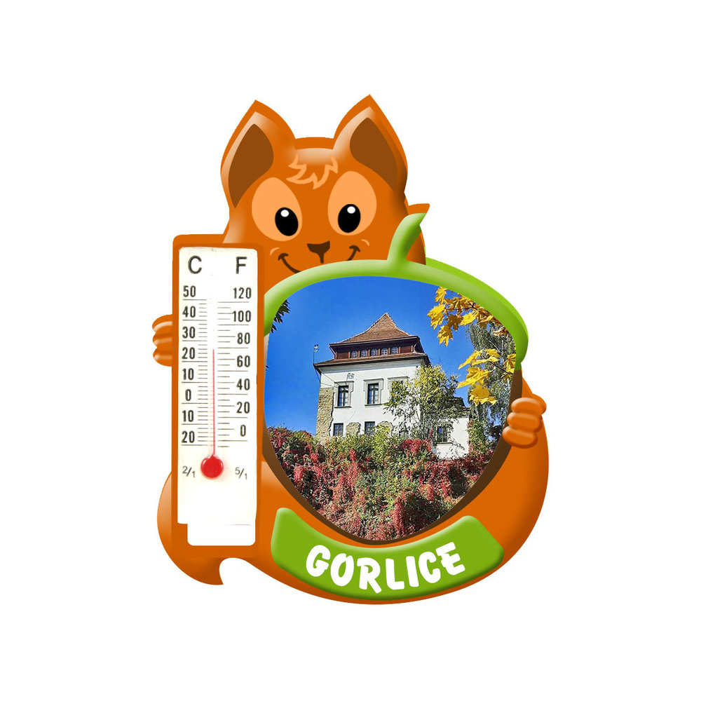 Polyresinowy magnes wiewiórka Gorlice