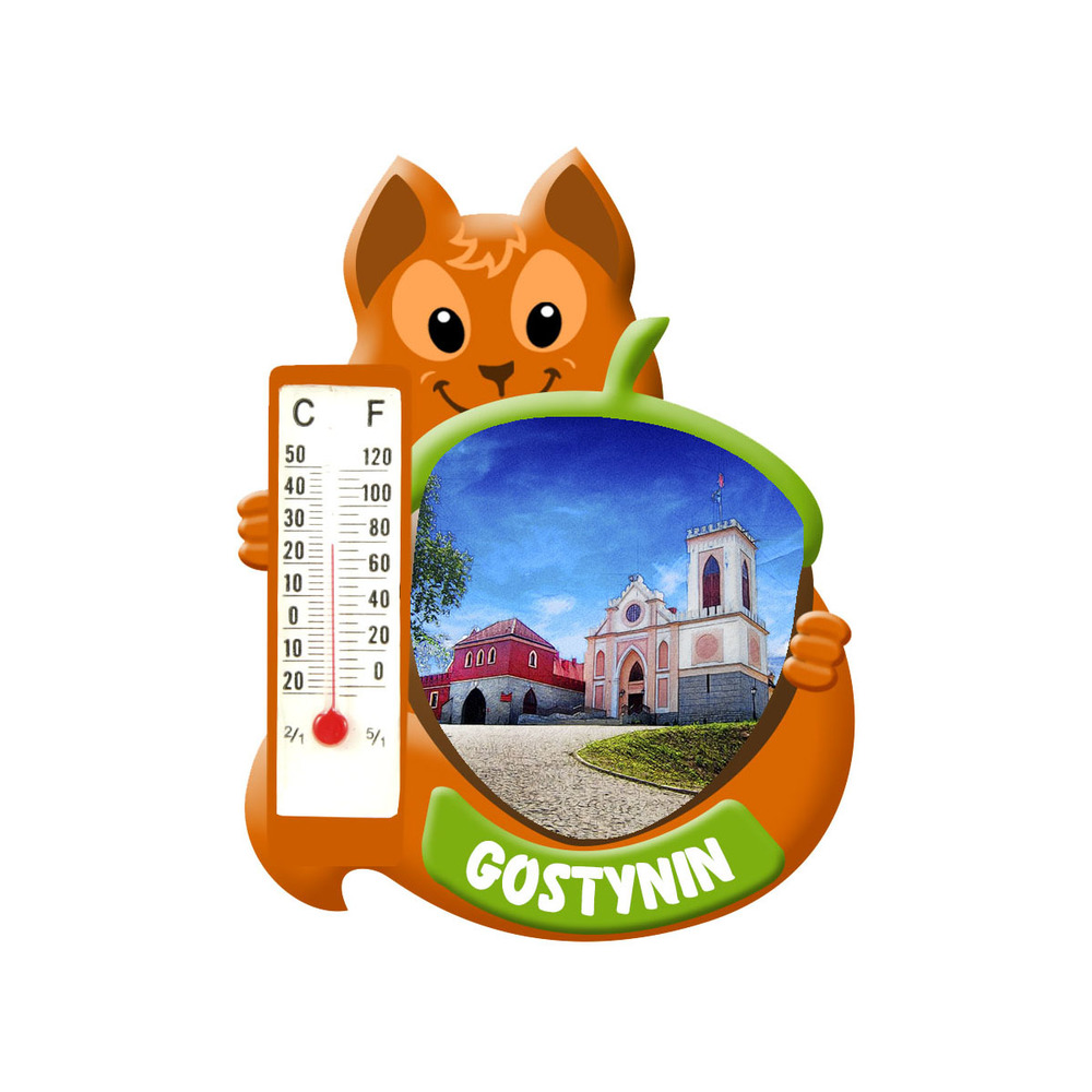 Polyresinowy magnes wiewiórka Gostynin