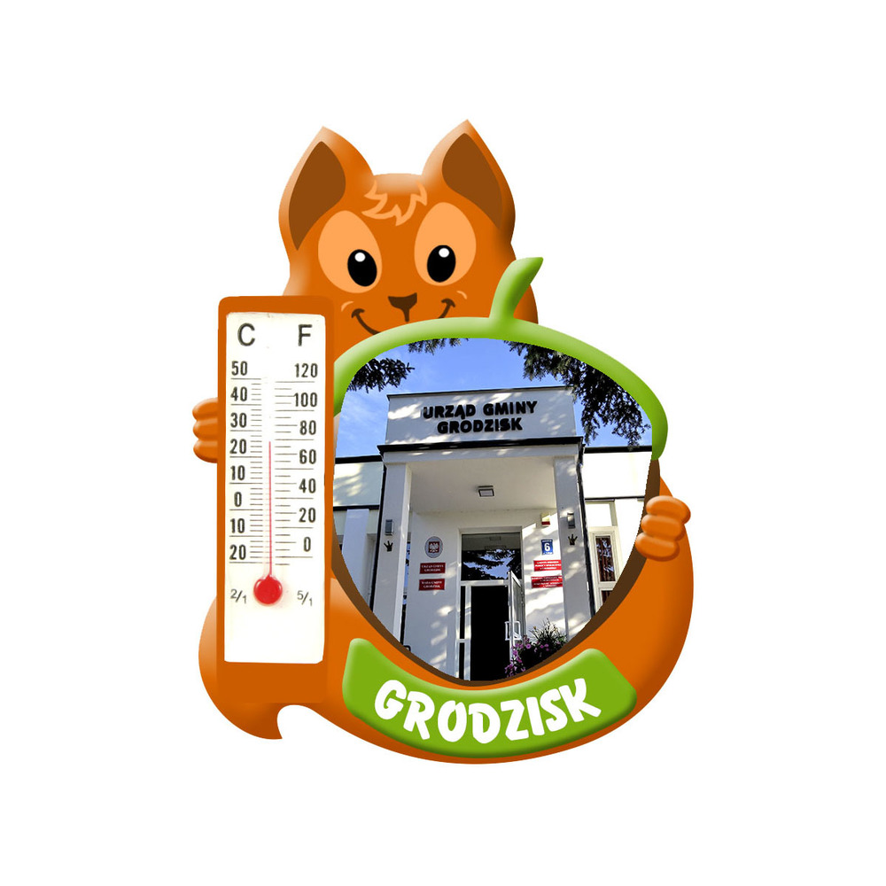 Polyresinowy magnes wiewiórka Grodzisk