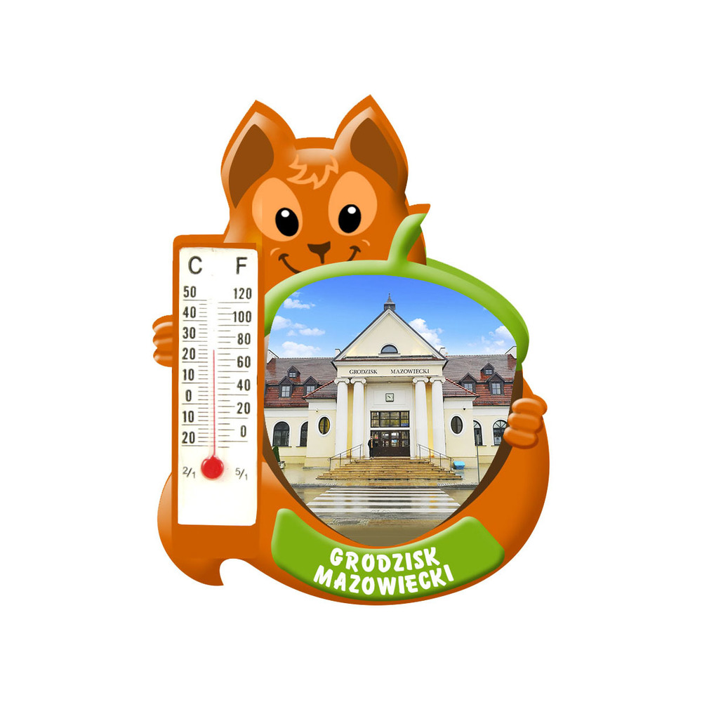 Polyresinowy magnes wiewiórka Grodzisk Mazowiecki