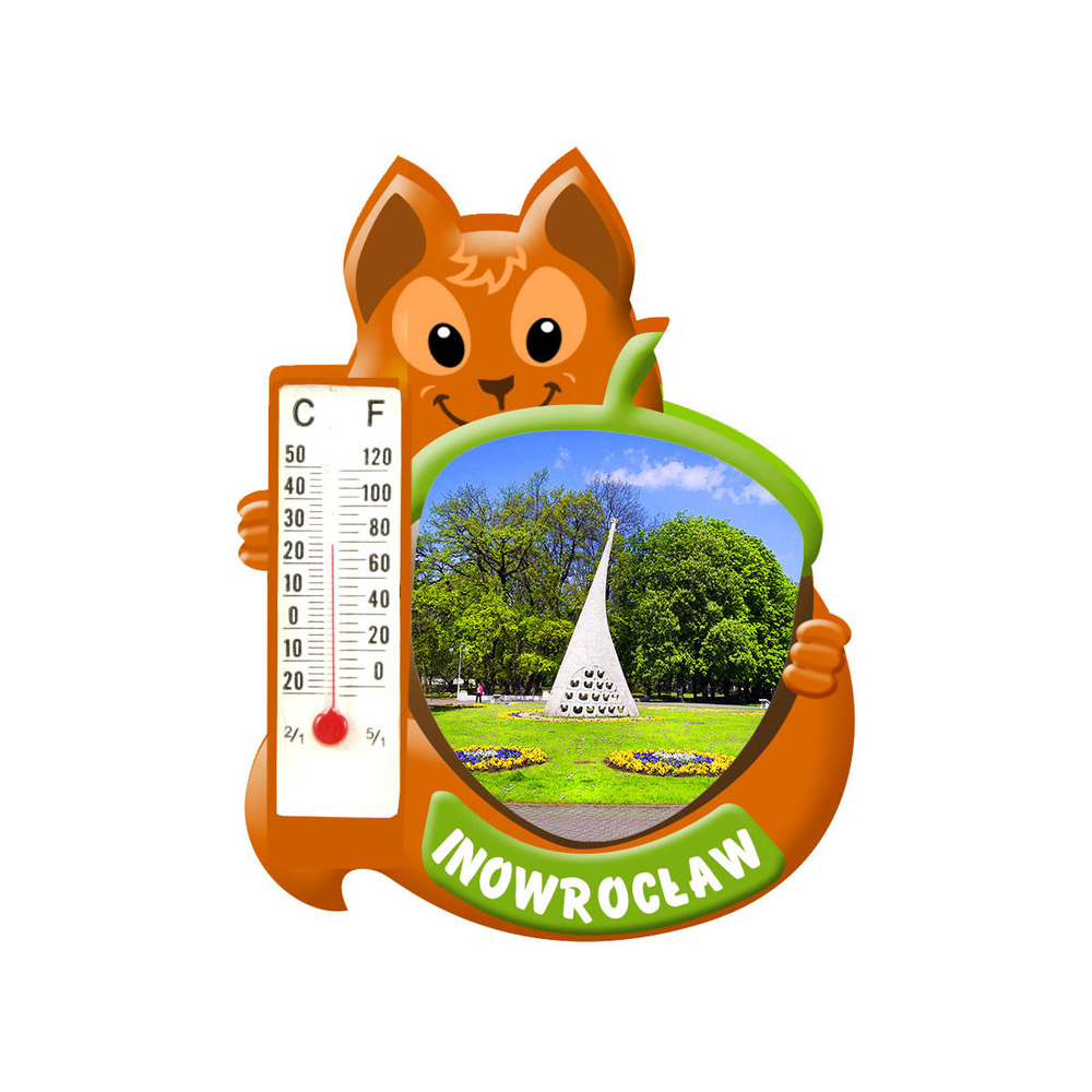 Polyresinowy magnes wiewiórka Inowrocław